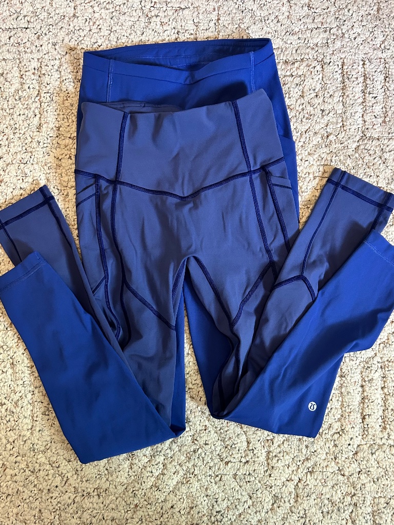 Lululemon Leggings Bundle - Set Of 2 (Swift Speed & All The Right Places) Size 4